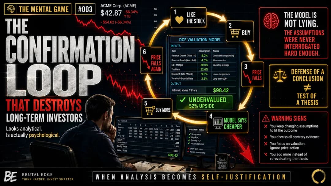 The Mental Game #003: The Confirmation Loop That Destroys Long-Term Investors