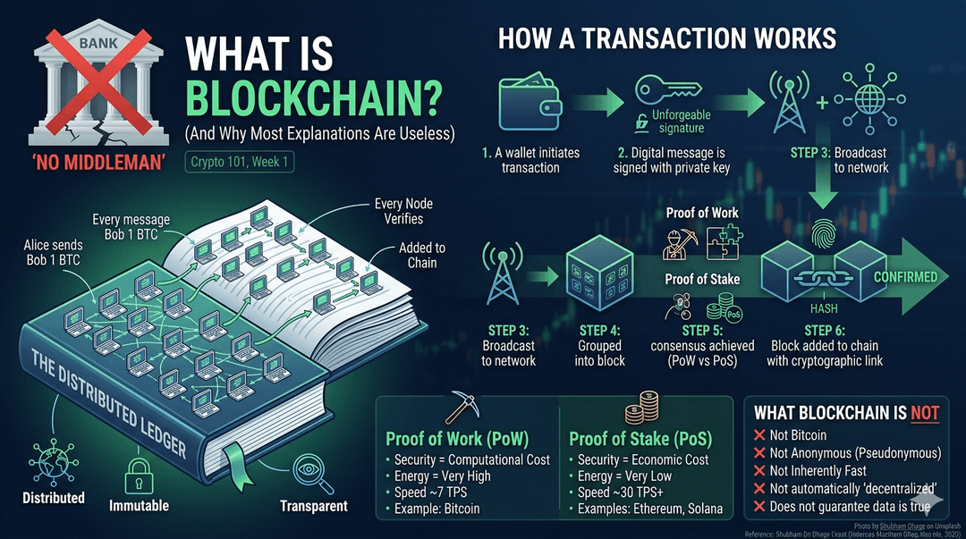 Crypto 101 Week 1: What is Blockchain? — Illustrated Guide