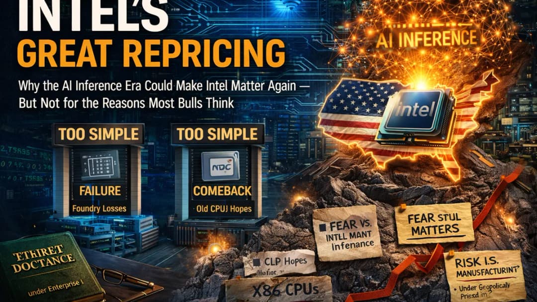 Intel's Great Repricing: Why the AI Inference Era Could Make Intel Matter Again
