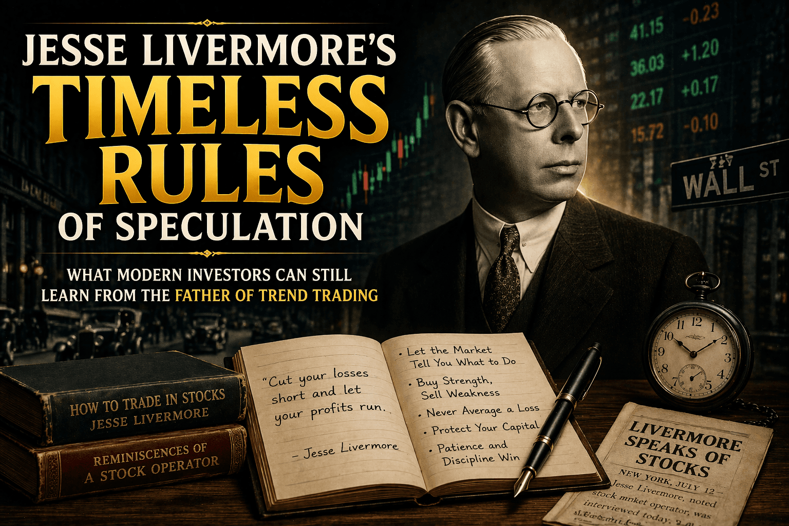 Livermore Didn't Teach Prediction. He Taught Waiting.