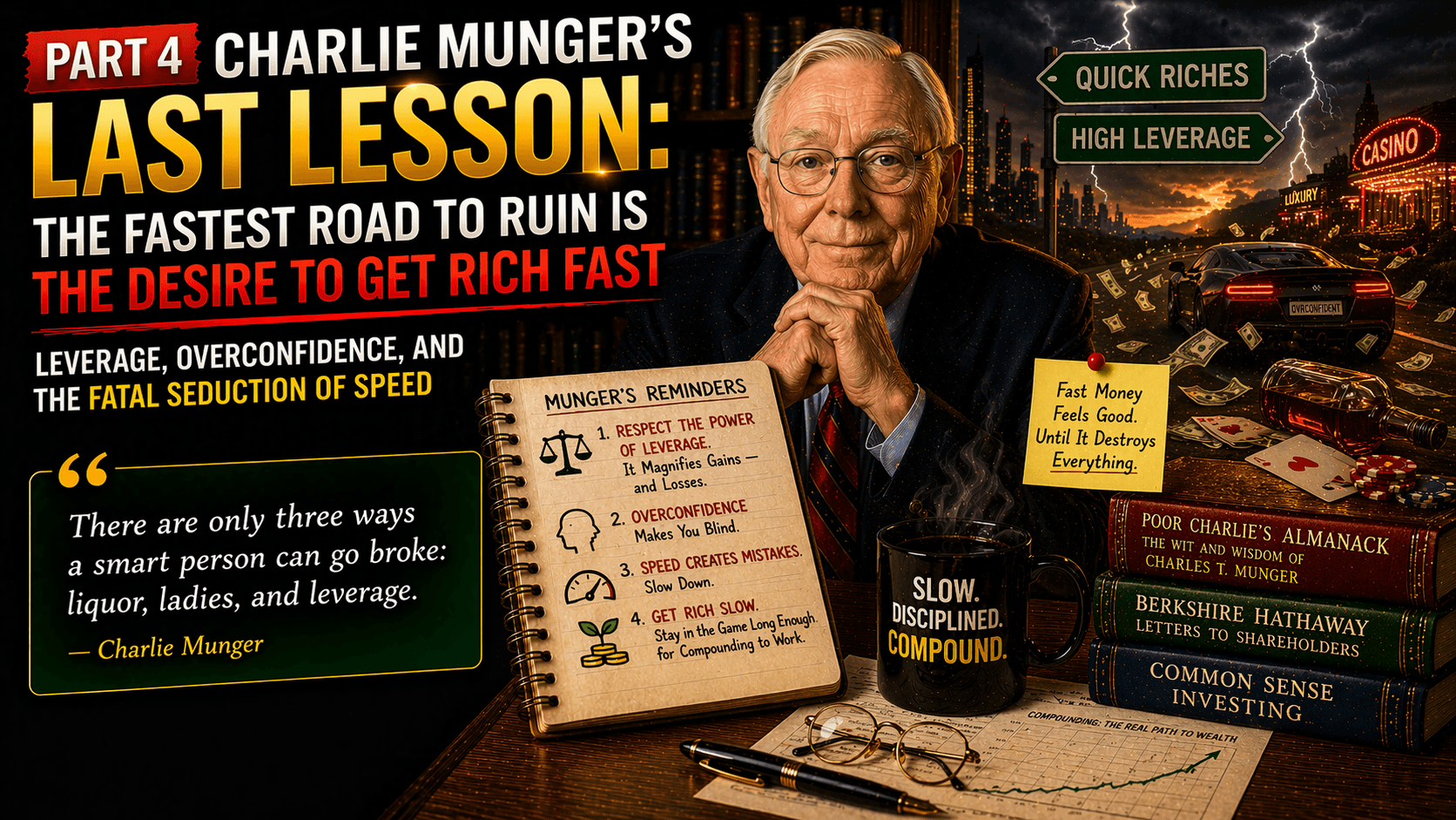 Charlie Munger Part 4 -- The Fastest Road to Ruin