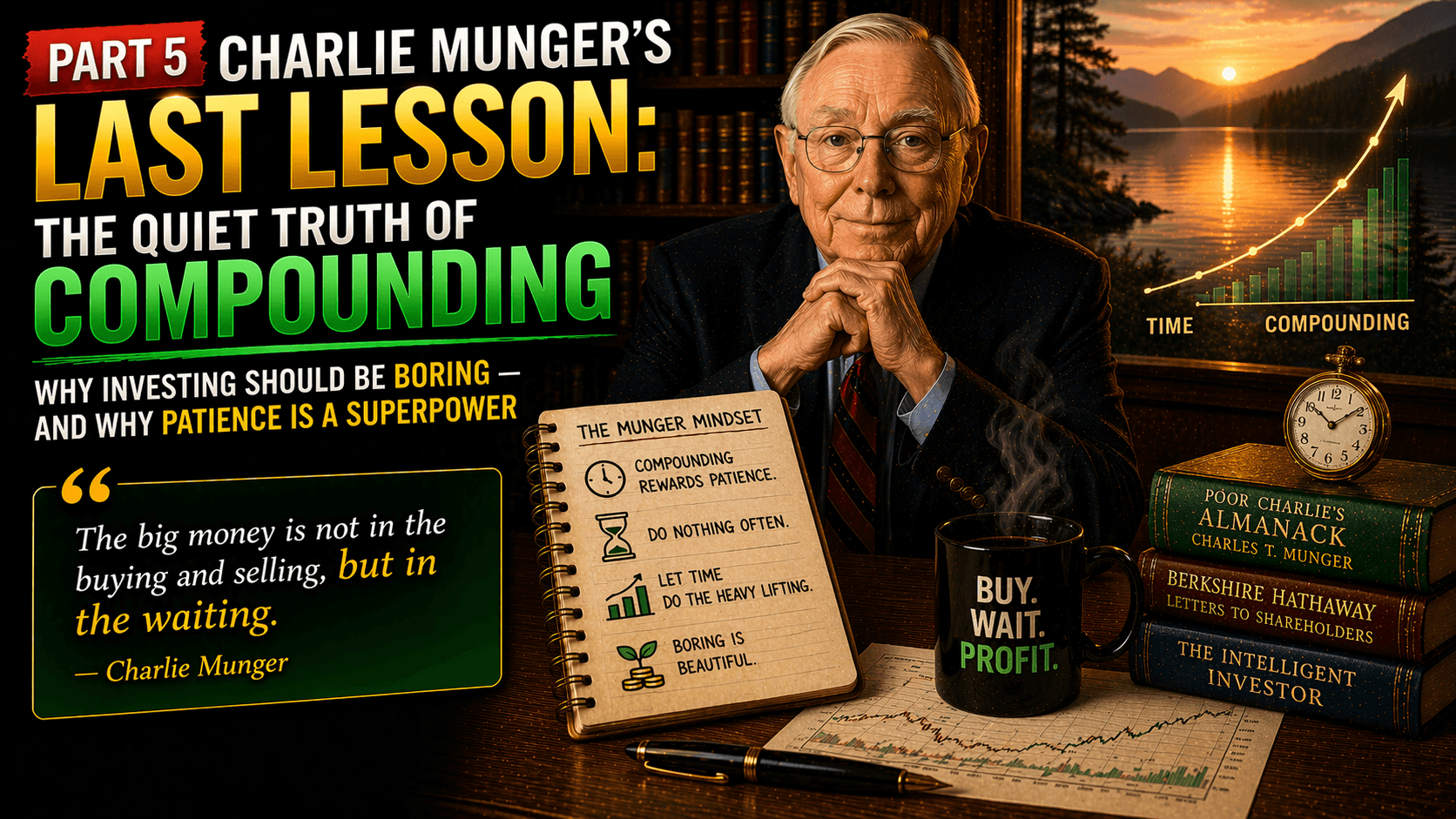Charlie Munger Part 5 -- The Quiet Truth of Compounding