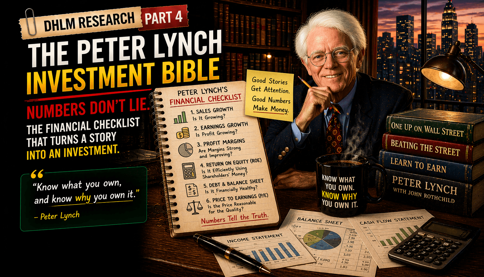 The Peter Lynch Bible, Part 4: Numbers Don't Lie