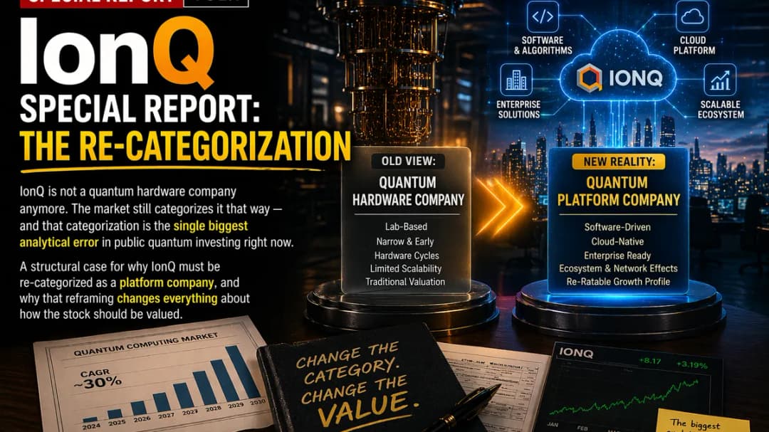 IonQ Special Report Vol.1: The Re-Categorization