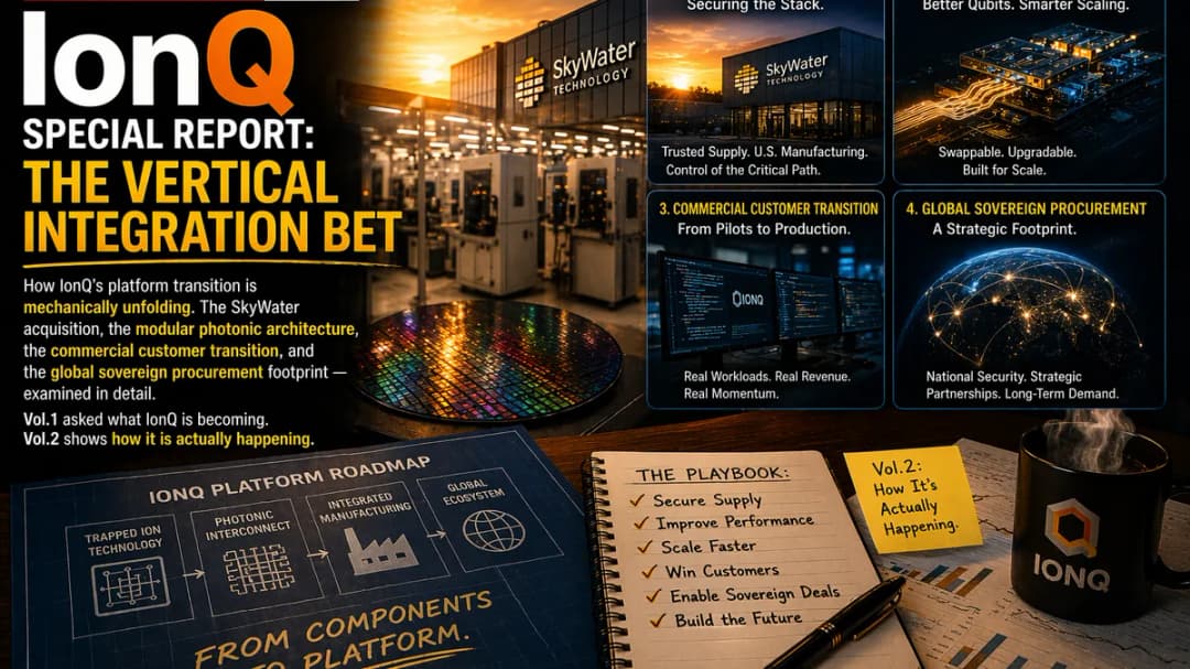 IonQ Special Report Vol.2: The Vertical Integration Bet