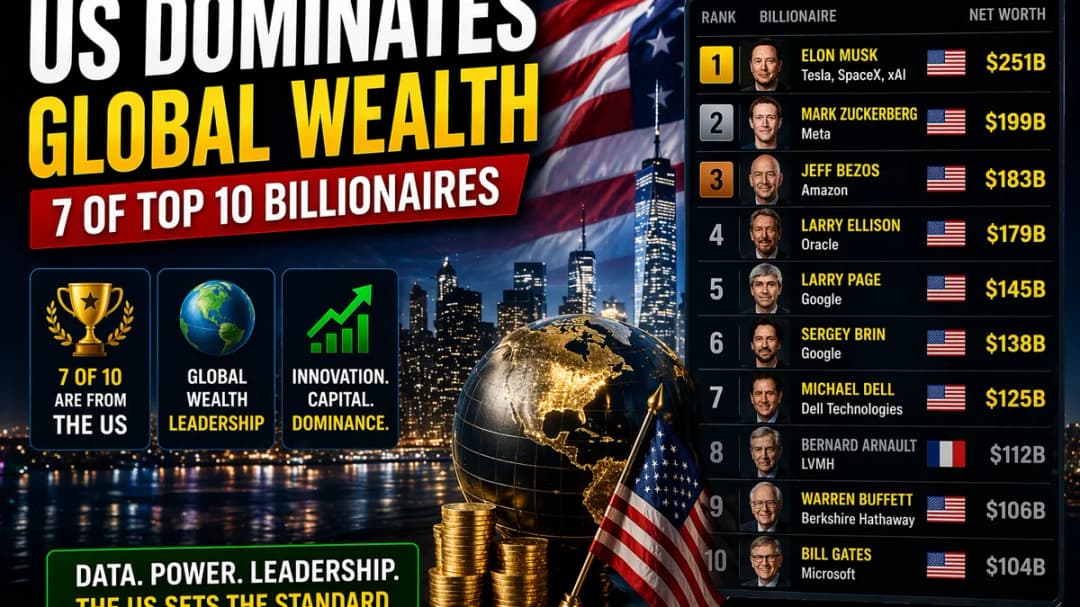 US Dominates Global Wealth 2026: The Structural Forces Behind It